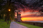 z2086 Appley Tower at Sunset