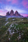 Tre Cime Pre-Dawn