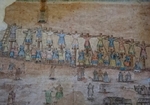 S wall mural, Crucifixions, detail