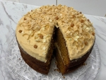 Homemade Salted Caramel Cake