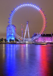 The London Eye in Tricolor
