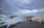 Wild waves at High Rock