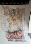 Hospitalito, capilla abierta, W wall mural