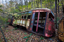 Trolley Graveyard | Slumped