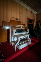 Fancy Organ | Abandoned Odd Fellows Lodge, Brownsville, PA