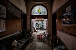 Agudas Achim Synagogue (Chicago,IL) | Hallway to Lobby
