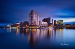 Blue Hour Reflections, Grand Canal Dock 28.12.2022