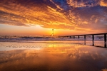 z4119 Shanklin Beach Sunrise