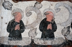 N wall, Augustinian lineage, detail