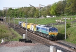 JL - 14.5.23 66711 & 66791 6X69 Grayrigg - Carlisle, Shap Beck