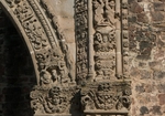 Chancel arch & right pilaster details