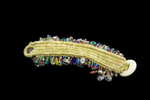 Vintage Button and Beaded Bracelet