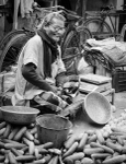 Courgette seller