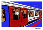 LL31 The Great British Tube Train London Postcard