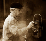 WLLR cleaning the taill lamp 2 sepia