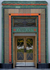 Door detail, India Tyres, Inchinnan, Renfrewshire, Scotland