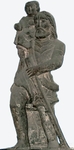 Convento sculpture, St. Christopher