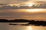 Golden Sunset, Sky Road, Connemara, Ireland.