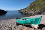 Boat 'Fulmar' on the Shore.
