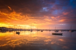Malahide Marina May Sunset