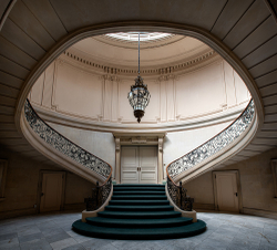 Elkins Estate, Philadelphia | Elegant Staircase