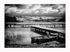 Moher Lake in Snow BW