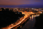 Looking into the city, Bristol  _B020