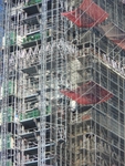 Elizabeth Tower Under Scaffolding