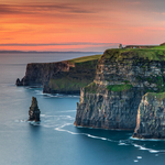 Cliffs of Moher Sunset, Co Clare