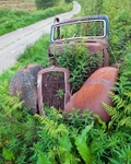 Car with the very 'green' engine