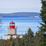Pea Point Lighthouse Blacks Harbour New Brunswick Canada