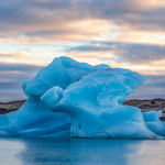 Iceberg Pair, Jokulsarlon, Iceland