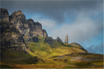 Transient light on the Old Man of Storr