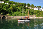 Lugger Looe on a beautiful day
