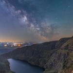 Milky Way Over Coumshingaun, Co Waterford - Portrait Version