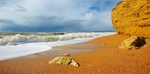 Storm Katie, Chesil Beach, Burton Bradstock,Dorset EDC241
