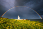 z2918 As the Storm Departs, St Catherines Lighthouse