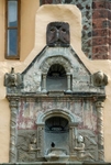 San Bernardino de Sena, porciúncula portal, upper niches