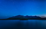 Stars Trails at Lough Inagh