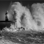 Gold-Print-Dave Lewis-Storm Eunice at NewHaven
