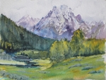 WCL06171 Mount Moran Early Summer