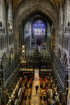 Chester Cathedral At Height view from above HDR reduced