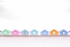 Pastel Beach Huts Row