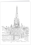 A5 Greeting Card of Norwich Cathedral