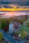 z4267 Misty Sunrise over Brading