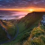 Winnats Autumn sunrise