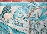 Sotocoro, E wall, North side mural, detail right1