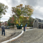 Dumpster pick up, Brookline