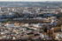 View of Bullring from Cathedral bell tower, Seville, Spain