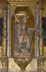 Santa María, nave San Miguel retablo, St. Michael Archangel